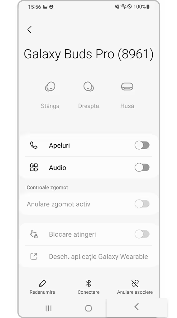 <b>Pasul 5.</b> Atingeți <b>Înapoi</b>.