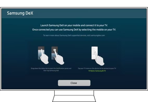 Și va apărea ghidul pe ecran.