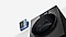 Samsung’s Bespoke AI product lineup shows two Bespoke AI Laundry washing machines, Bespoke AI Jet Ultra and Bespoke Four-Door Flex Refrigerator. Bespoke AI logo.