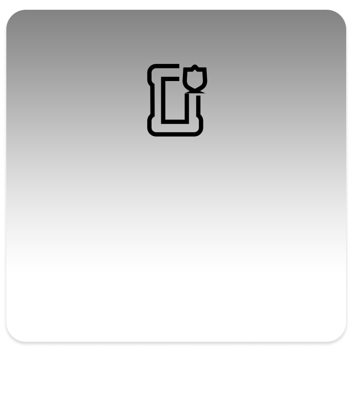 An illustrated tablet with a shield depicts durability