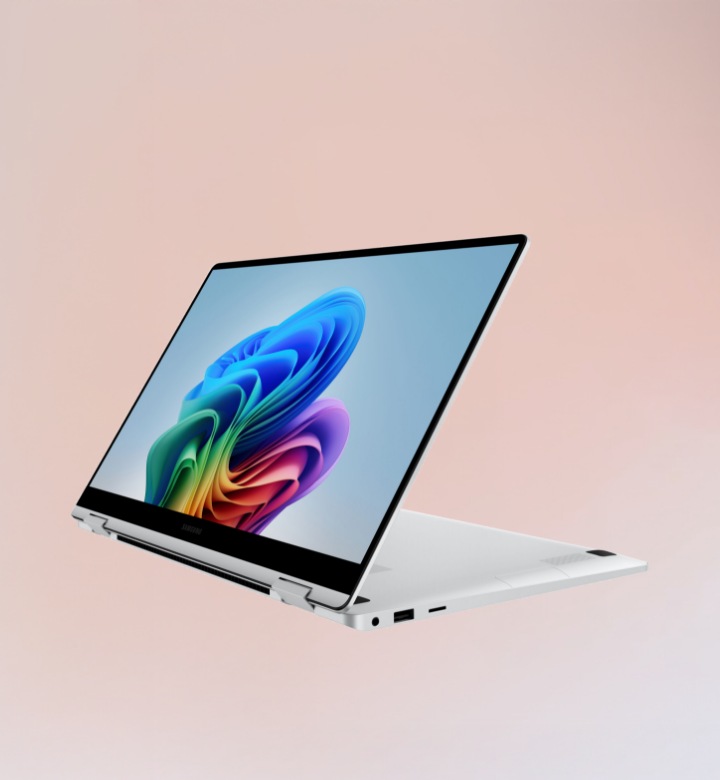 Image of a Samsung Galaxy Book laptop