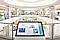 SMART Signage is installed in the department store.