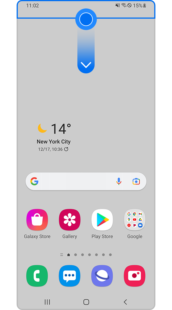 camera focus function in safe mode step