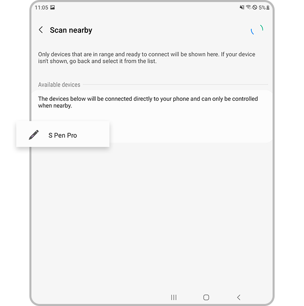 Enregistrer le S Pen Pro dans SmartThings