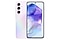 The display and back of the Samsung Galaxy A55 in lilac