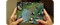 Samsung Galaxy Z Fold 4 smartphones with mobile games on the screen