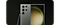 Two Samsung Galaxy S23 Ultra’s, one screen facing and the other back facing showing the 3 cameras with an S Pen resting against the phone.