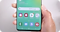 Samsung Galaxy smartphone showing home screen with many application icons