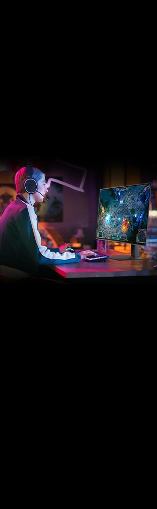 Space shifts are flying out of the two Samsung Odyssey gaming monitors.