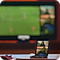 Mirroring video chat with friends on QLED TV and Z Flip