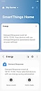 Example of a SmartThings Home auto DR event running notification with selected devices