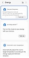 Highlighted Accept starting preset Demand Response event notification