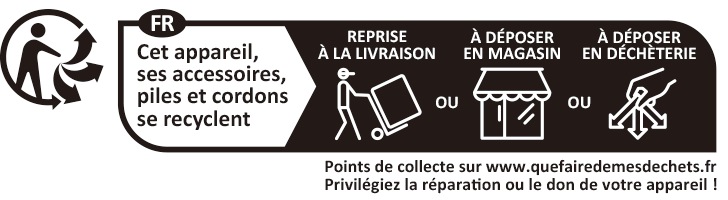 marcajul de reciclare pentru Franţa