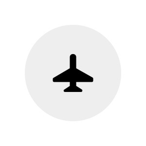 Flight mode activated icon