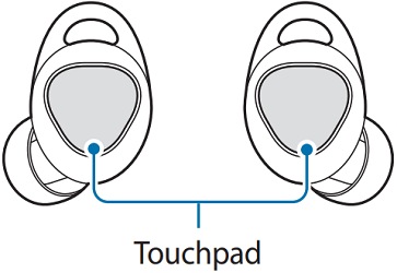 Touchpad controls