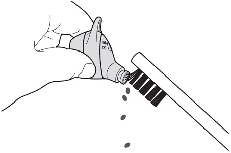 Use a soft brush to clean the reciever