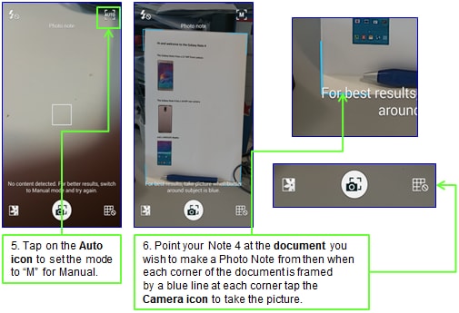How do I use the Photo Note feature on my Samsung Galaxy Note Edge?