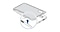 Icon showing how to take off the Samsung Galaxy XCover Pro phone back cover with instructional arrows.