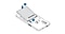 Icon showing how to lift the battery out from the back of Samsung Galaxy XCover Pro phone with directional arrows.