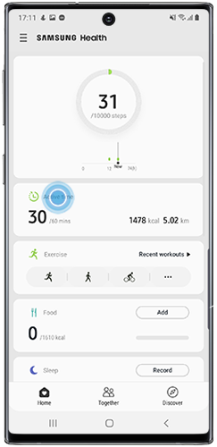 Tap Active time