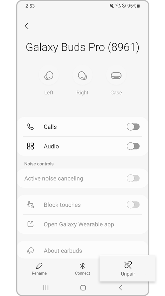 repairing device bluetooth 4