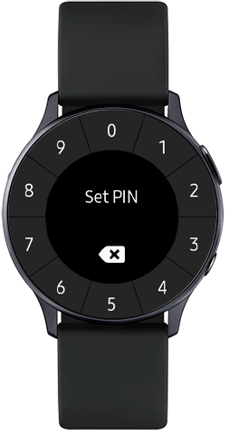 Set a Samsung Pay PIN on Galaxy Watch Active2