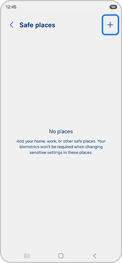 Add selected in Safe places