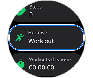 Selecting Exercise