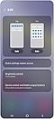 Activate Light performance Quick settings step 1