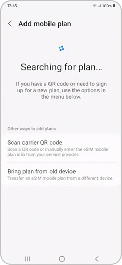 activate an eSIM step 4