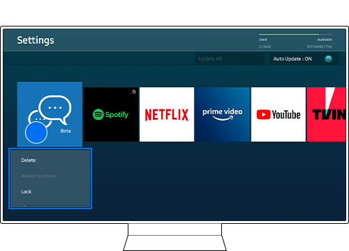 Select to Delete or Lock