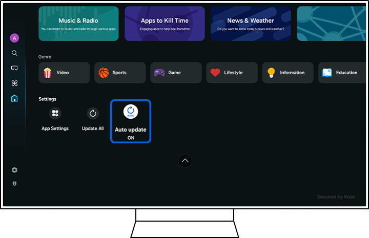 Select Auto update