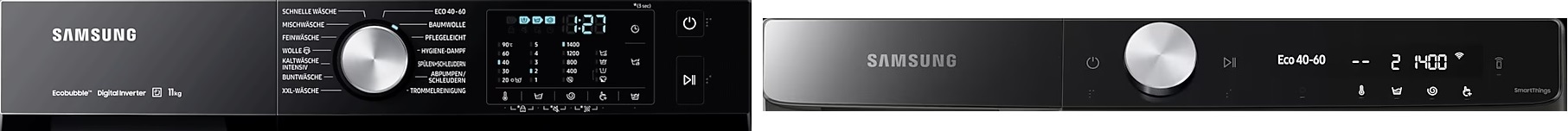 WW5000B and WW9000B display panels