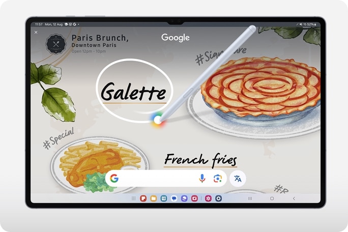 Circle it, search it, find it. Just like that.