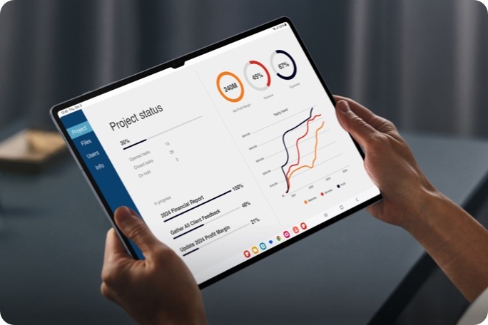 Galaxy AI on the giant screen