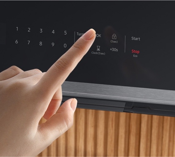 Wall Oven LCD Touch Panel Buttons