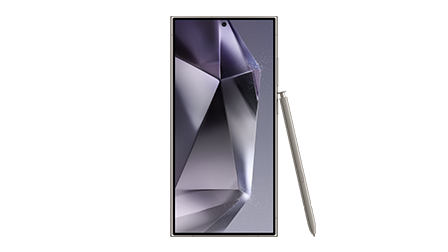 Galaxy S24 Ultra with an S Pen laying on it