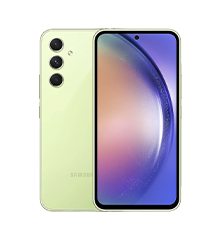 Back and front-facing A54 5G