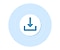 A light blue circle with a download icon.