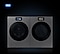 Bespoke AI Front Load Ultra Capacity Washer with AI Home and AI OptiWash+ in Dark Steel
