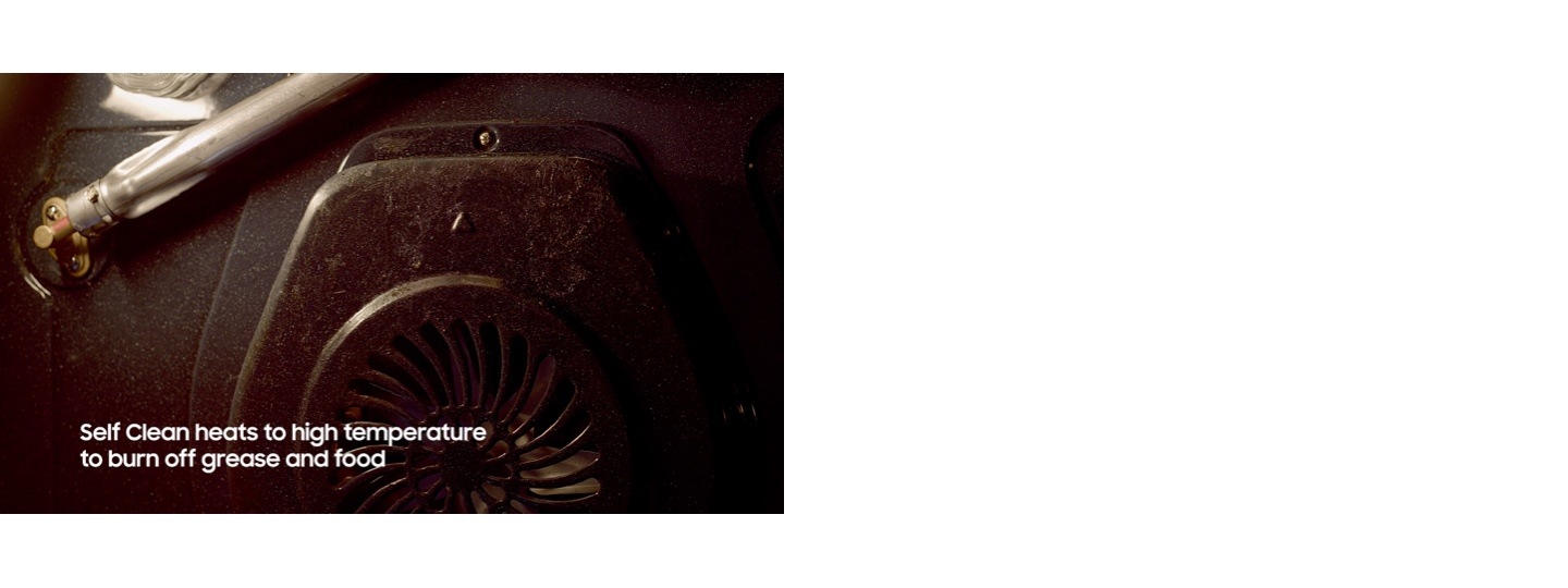 Video demonstration of Self Clean feature in a Samsung convection oven