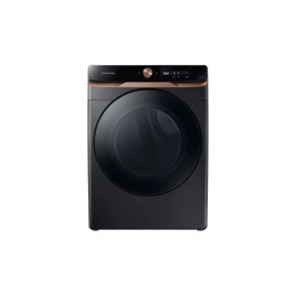 Black Samsung smart front load washer