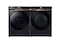 Black & Gold Extra Large Washer & Dryer Set