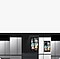 Line-up of 5 different types of Samsung refrigerators