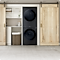 Black Stacked Washer & Dryer Set