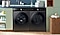 Bespoke Black Side-by-Side Washer Dryer Set