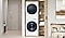 Bespoke White Stacked Washer & Dryer Set