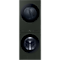 Two Vertically Connected Stacked Washer & Dryer in Black