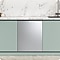 Built-in Stainless Steel Dishwasher with No Handle