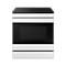 White Induction Oven Range